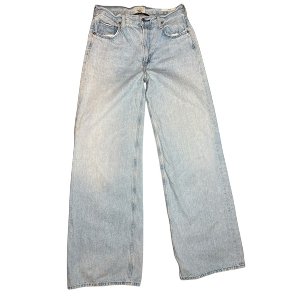 Citizens Of Humanity Paloma Wide Leg Jeans Baggy Premium Vintage 26 Light Wash - Picture 1 of 10